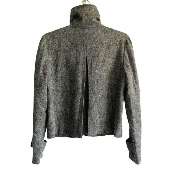 EMANUEL UNGARO Paris Cropped Wool Blazer Jacket 6 - Picture 7 of 11